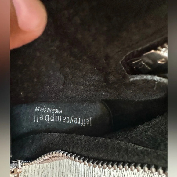 Jeffrey Campbell RuchedBoots, suede Slouchy Ankle Boots - Picture 8 of 9